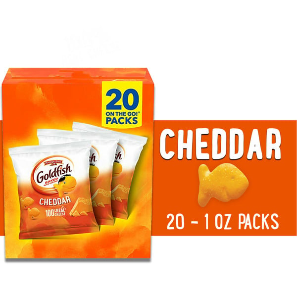 Crackers Pepperidge Farm Goldfish  Cheddar Cheese Crackers hero