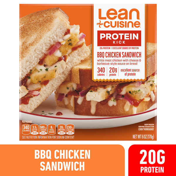 Frozen Pizza Lean Cuisine Frozen Meal Bbq Chicken Sandwich hero