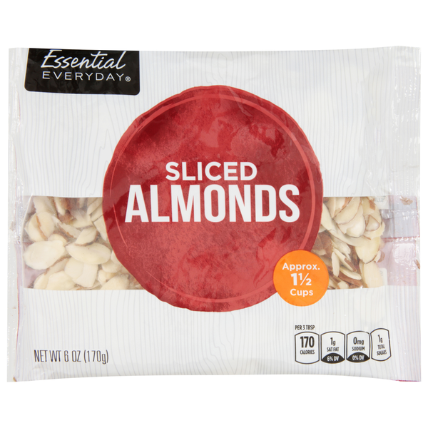 Nuts, Seeds & Dried Fruit Essential Everyday Almonds, Sliced hero