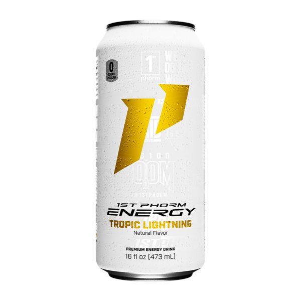 1st Phorm Tropic Lightning, Premium Energy Drink hero