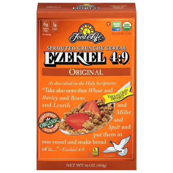 Cereal Food for Life Cereal, Sprouted, Original, Crunchy hero