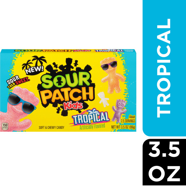 Candy & Chocolate Sour Patch Kids Tropical Soft & Chewy Candy hero