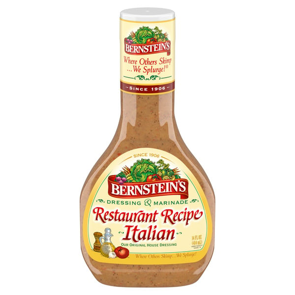 Salad Dressing & Toppings Bernstein's Restaurant Recipe Italian Dressing hero