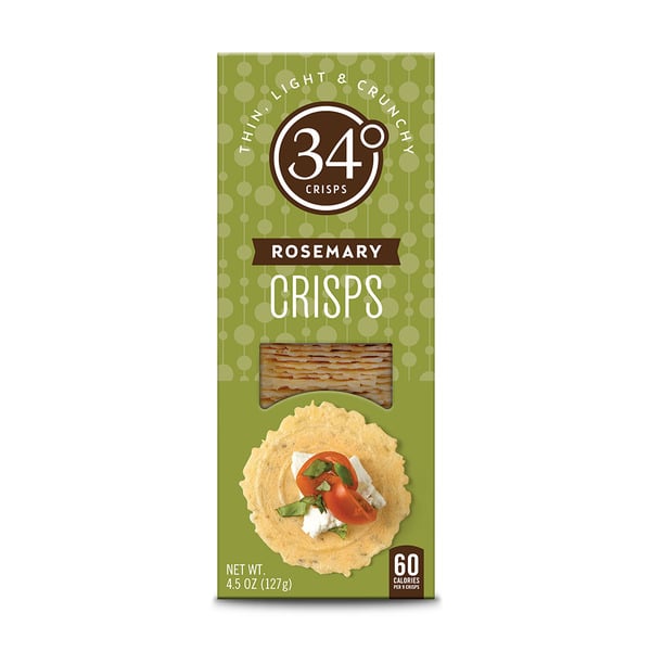 Crackers 34 Degrees Rosemary hero