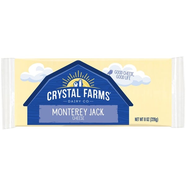 Packaged Cheese Crystal Farms Cheese, Monterey Jack hero