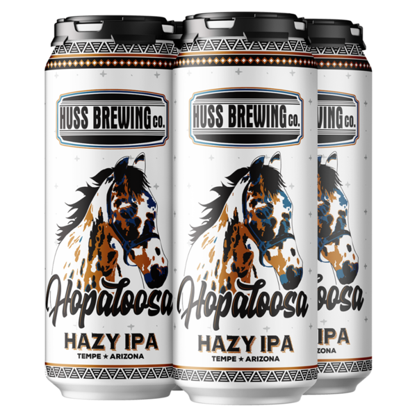 Huss Brewing Company Hopaloosa, Hazy IPA, 6.6% ABV hero