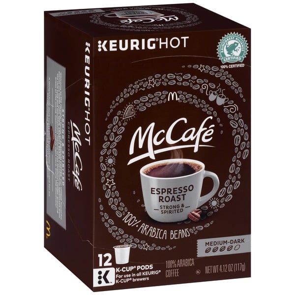 Coffee McCafé Espresso Coffee K-Cup Pods hero