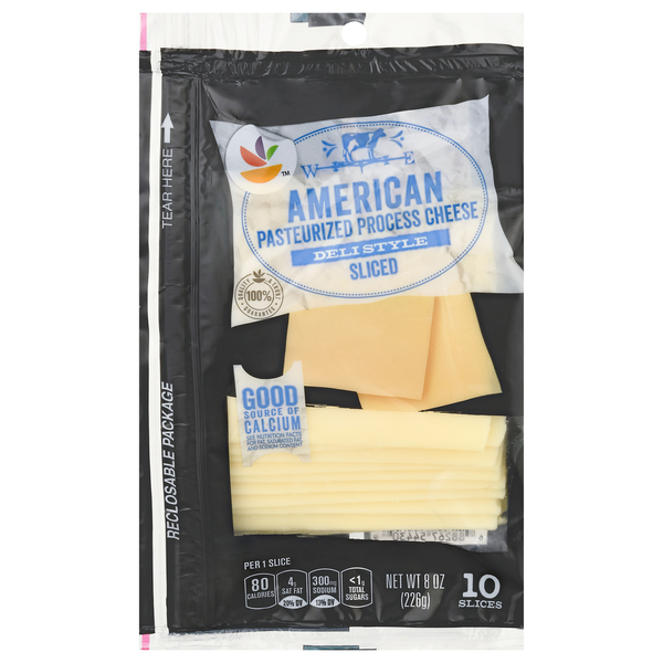 Store Brand Cheese, American, Sliced, Deli Style hero