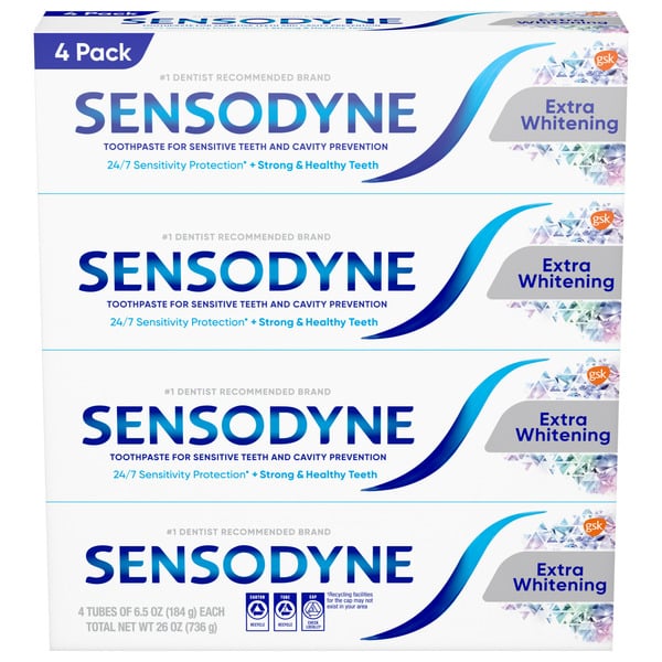 Oral Hygiene Sensodyne Extra Whitening Sensitive Toothpaste hero