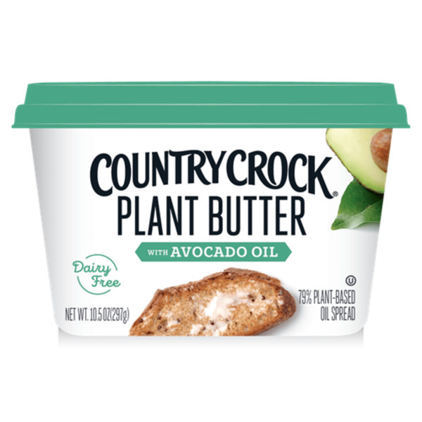 Butter, Margarine and Spread Country Crock Dairy Free Vegan Plant Butter with Avocado Oil hero