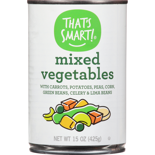 Canned & Jarred Vegetables That's Smart! Mixed Vegetables hero