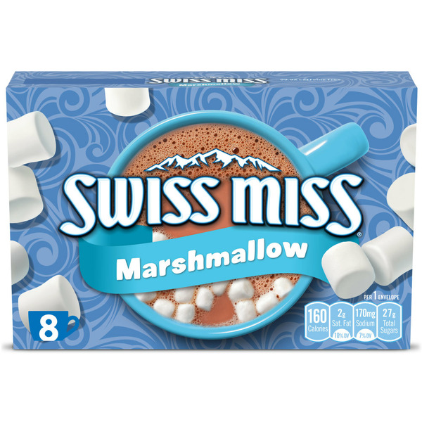 Cocoa & Drink Mixes Swiss Miss Chocolate Hot Cocoa Mix With Marshmallows hero