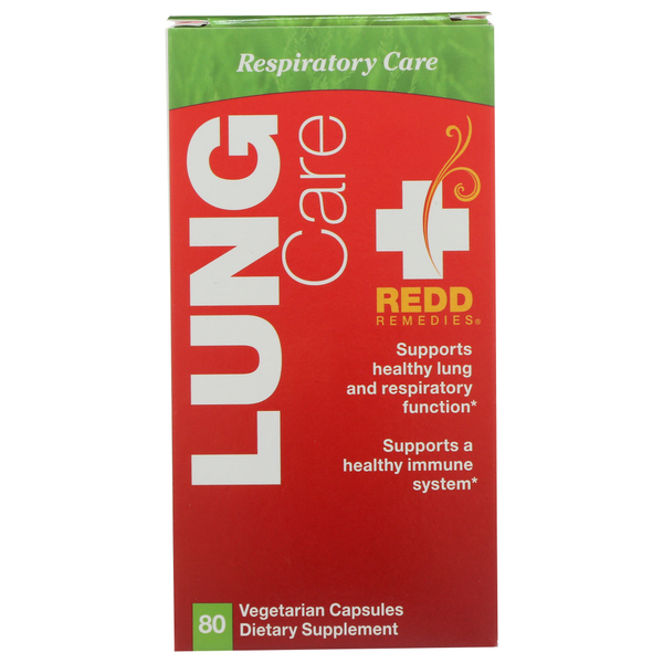 Cold, Flu & Allergy Redd Remedies Lung Care hero