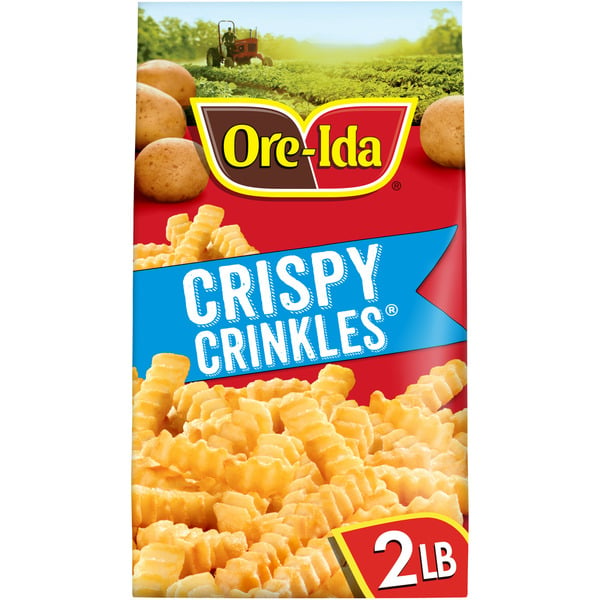 Holiday Items Ore-Ida Golden Crinkles French Fries Fried Food Snacks Frozen Potatoes hero