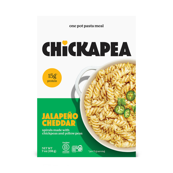 Chickapea One Pot Meal, Jalapeño Cheddar hero