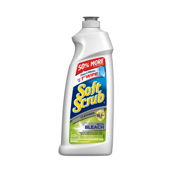 Cleaning Products and Supplies Soft Scrub Antibacterial Cleaner with Bleach Surface Cleanser hero