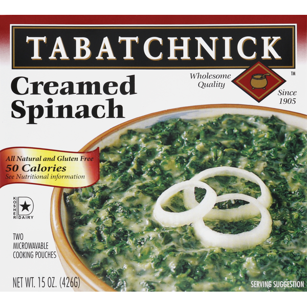 Kosher Foods Tabatchnick Creamed Spinach (Frozen) hero