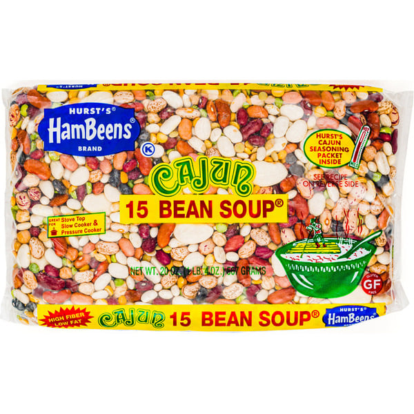 Soup, Broth & Bouillon Hurst's HamBeens Cajun 15 BEAN SOUP hero