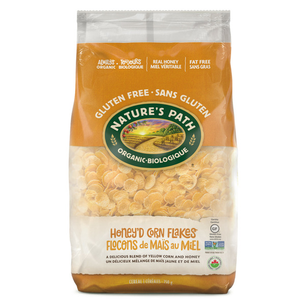 Cereal Nature's Path Honey'D Corn Flakes hero