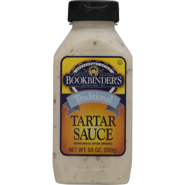 Condiments Bookbinder's Tartar Sauce, Traditional hero