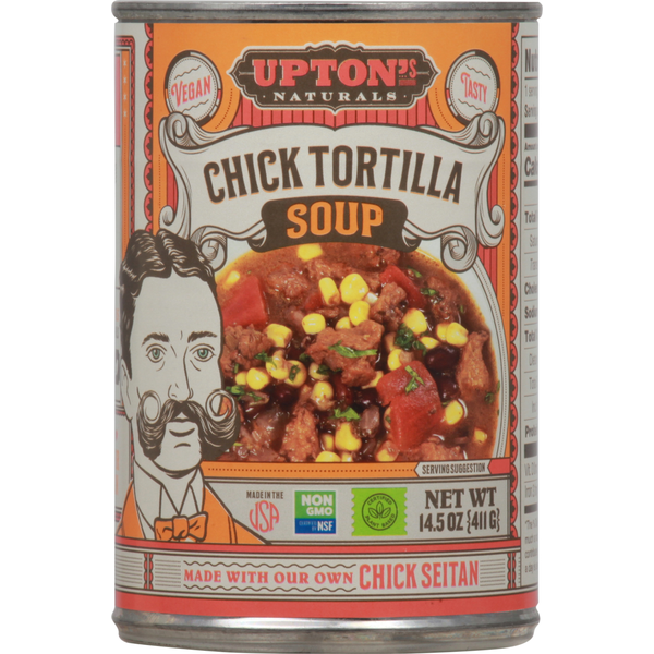 Soup, Broth & Bouillon Upton's Naturals Soup, Chick Tortilla hero