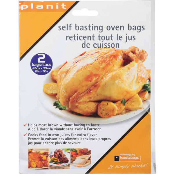 Kitchen Supplies Planit Oven Bags, Self Basting hero