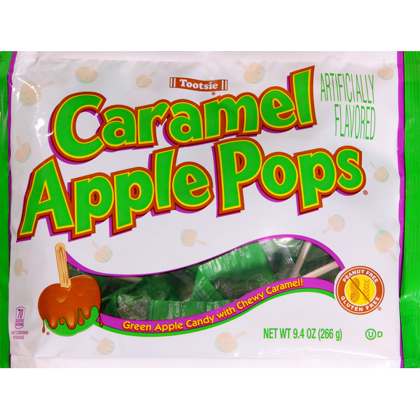 Candy & Chocolate Tootsie Pops Apple Pops, Caramel hero