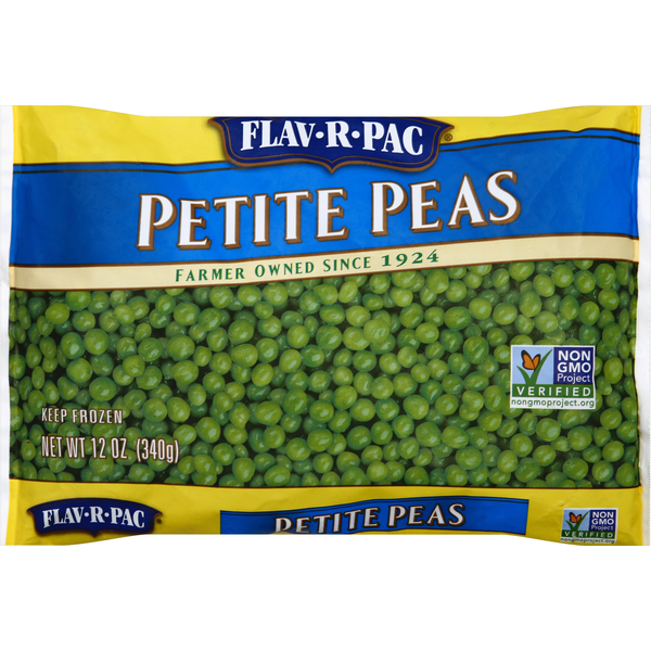 Frozen Produce Flav R Pac Peas, Petite hero