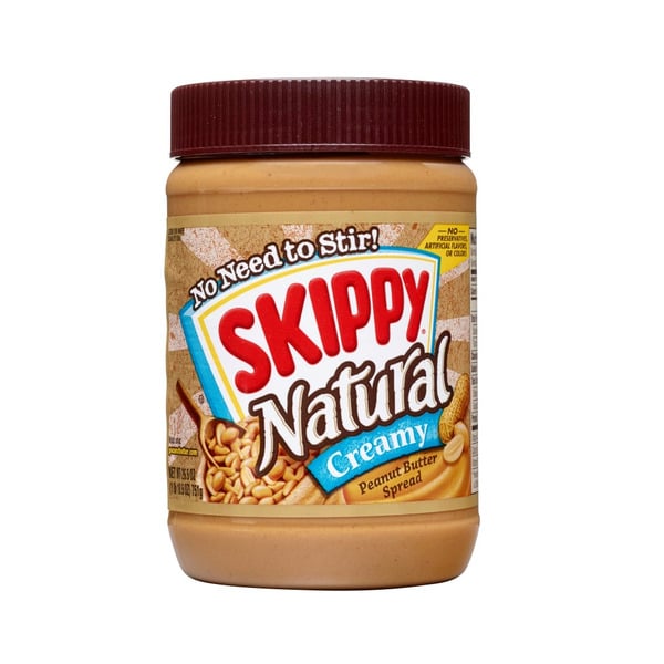 Spreads SKIPPY Natural Creamy Peanut Butter Spread hero