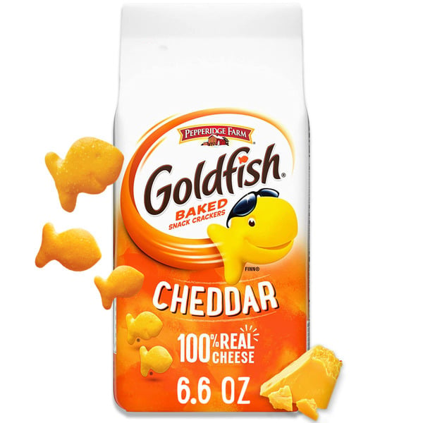 Crackers Pepperidge Farm Goldfish  Cheddar Cheese Crackers hero