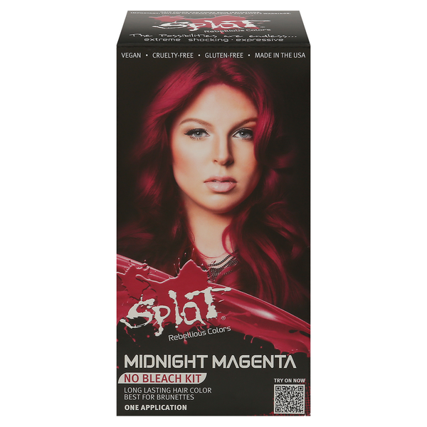 Hair Care Splat Hair Color, Midnight Magenta, No Bleach Kit hero