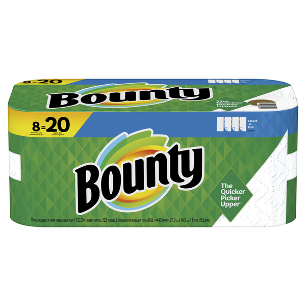 Paper Goods Bounty Select-A-Size Paper Towels hero