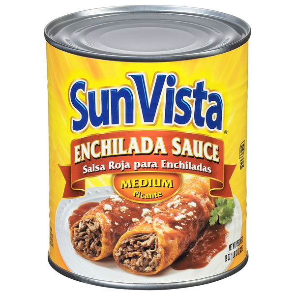 Latino Foods SunVista Enchilada Sauce, Medium hero