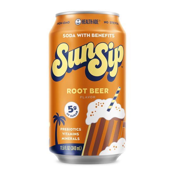 Soft Drinks Health-Ade SunSip Soda 11.5 Oz. - Root Beer hero