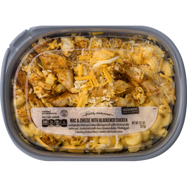 Prepared Meals Taylor Farms Mac & Cheese, with Blackened Chicken hero