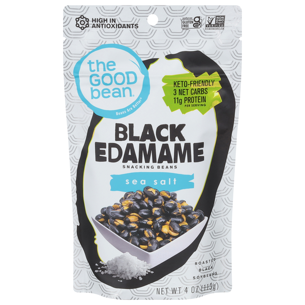 Nuts, Seeds & Dried Fruit The Good Bean Black Edamame hero