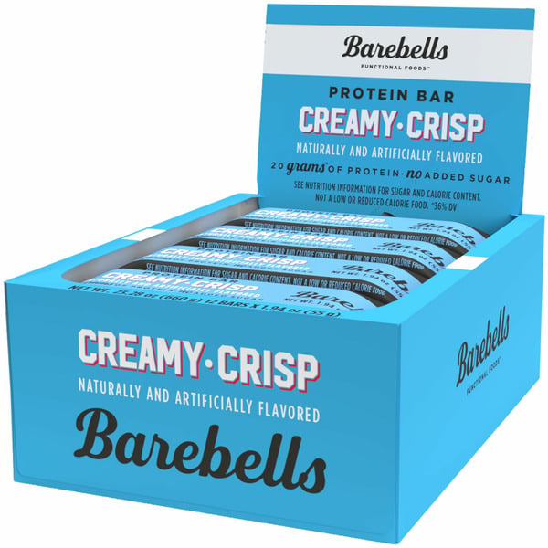 Barebells Creamy Crisp Chocolate Bar hero