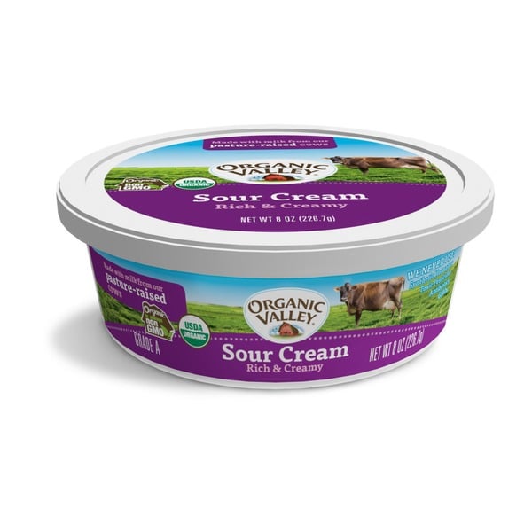 Other Creams & Cheeses Organic Valley Organic Sour Cream hero