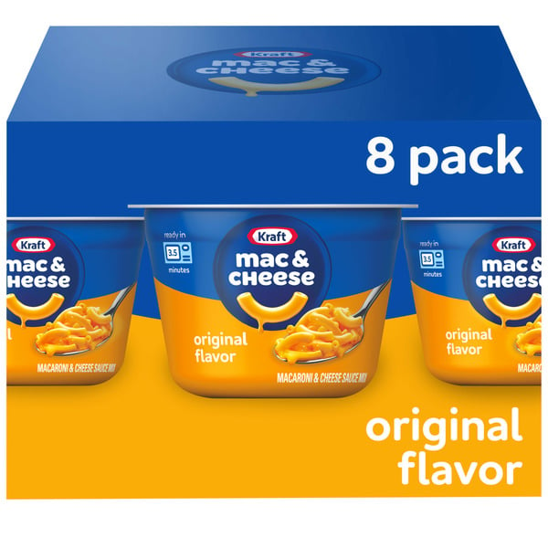 Instant Foods Kraft Original Mac & Cheese Easy Microwavable Dinner hero