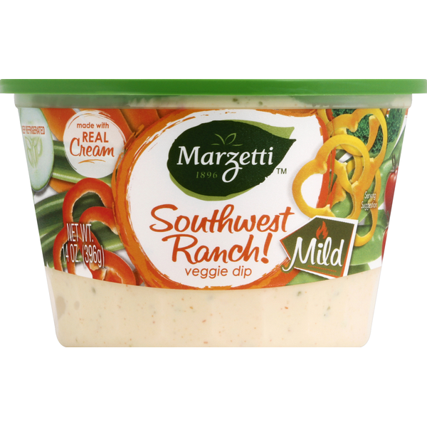 Fresh Dips & Tapenades Marzetti Veggie Dip, Southwest Ranch!, Mild hero