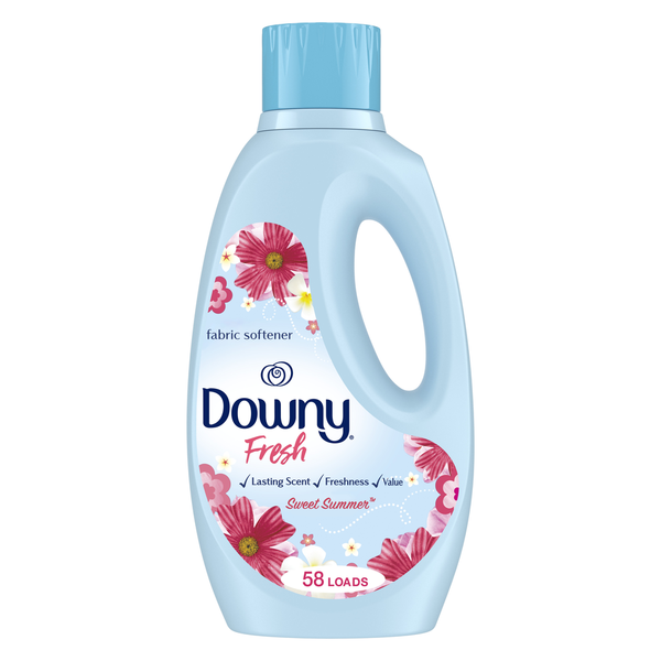 Laundry Downy Non-Concentrated Liquid Fabric Softener, Sweet Summer, 58 Loads hero