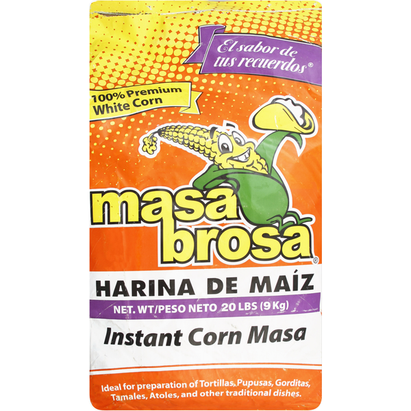 Latino Foods Masa Brosa Corn Masa, Instant hero