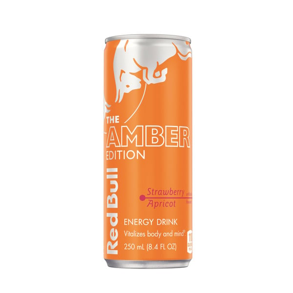 Red Bull Strawberry Apricot  Energy Drink hero