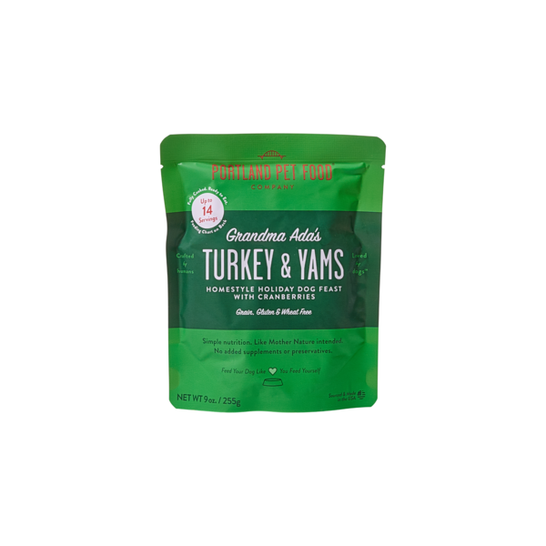 Dog Food & Care Portland Pet Food Company Grandma Ada's Turkey & Yams Homestyle Meal hero