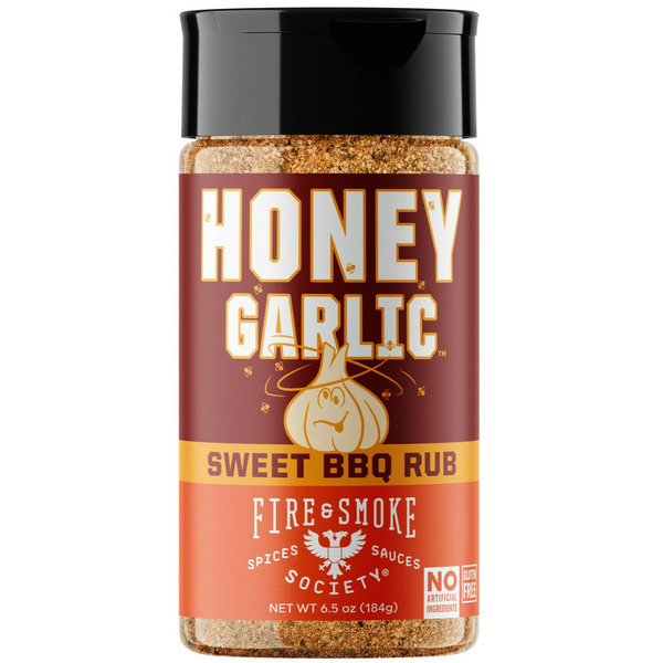 Spices & Seasonings Fire & Smoke Society Honey Garlic Sweet BBQ Rub hero