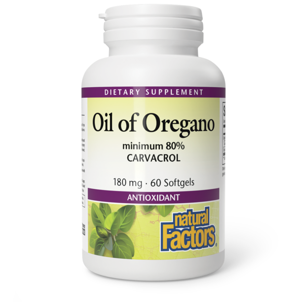 Dietary Supplements Natural Factors Oil Of Oregano hero