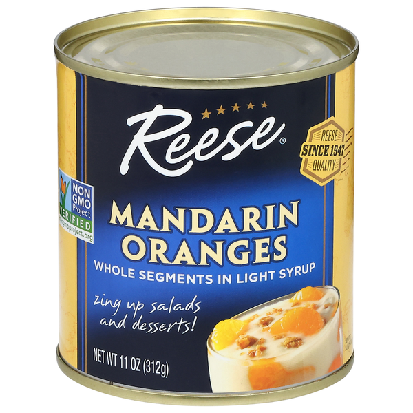 Canned Fruit & Applesauce Reese's Mandarin Oranges hero