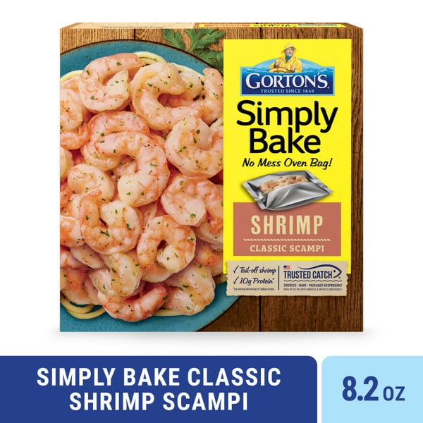 Frozen Meat & Seafood Gorton's Simply Bake Classic Shrimp Scampi hero