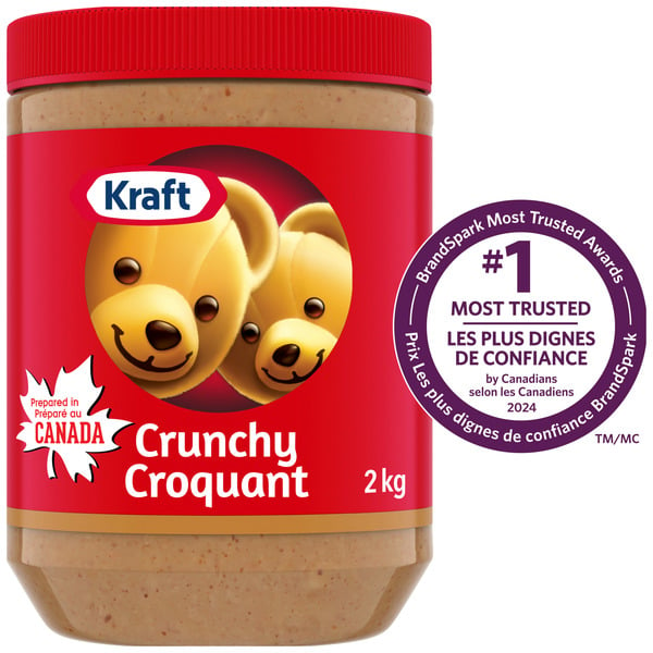 Spreads Kraft Crunchy Peanut Butter hero