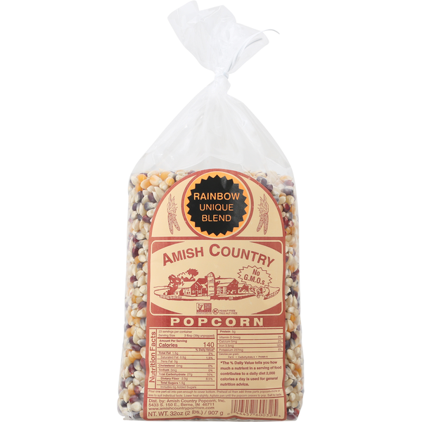 Popcorn & Jerky Amish Country Popcorn, Rainbow Unique Blend hero